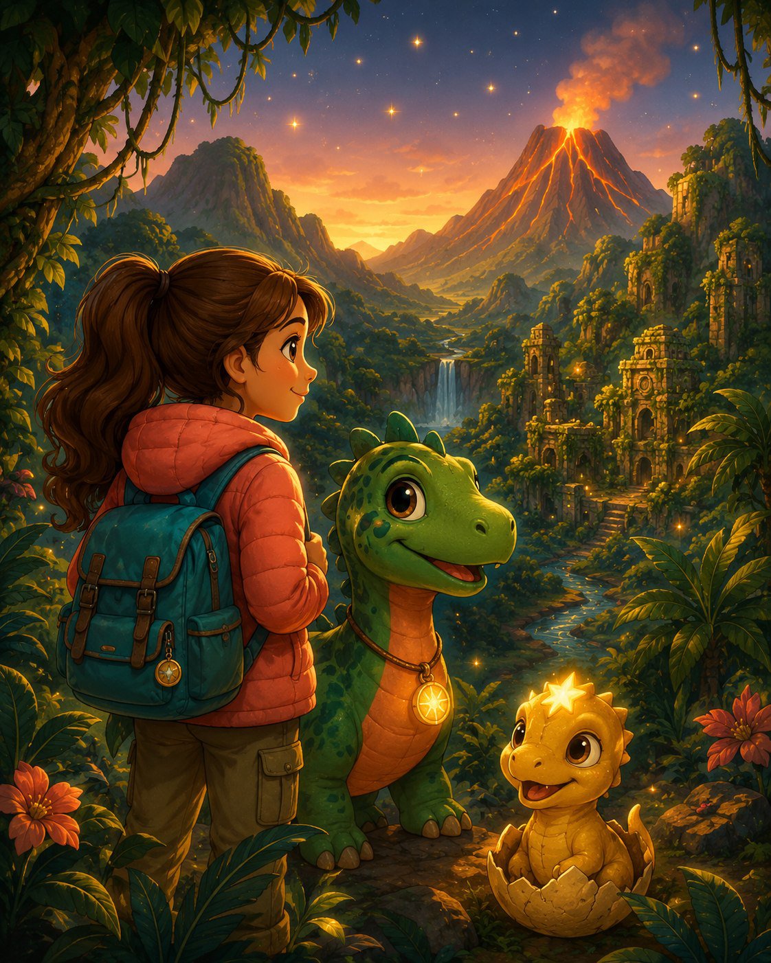 The Secret of Dino Valley — Girls